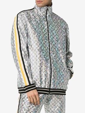 Gucci metallic track jacket